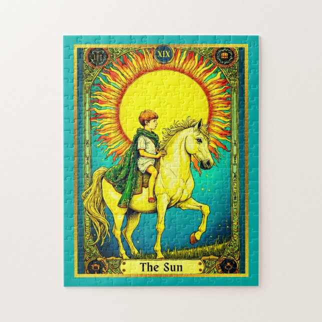 Puzzle Ilustracion Tarot Card, El Sol (Vertical)