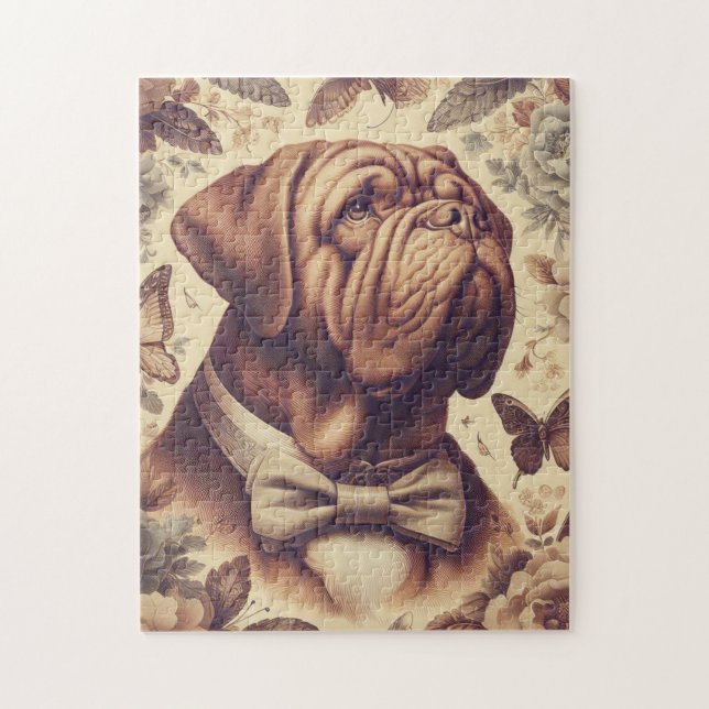 Puzzle Ilustracion Viejo de Burdeos (Vertical)