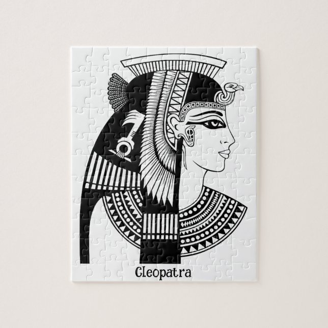 Puzzle Ilustracion vintage Cleopatra (Vertical)