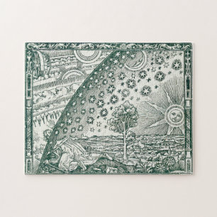 Puzzle Ilustración Vintage Flammarion del Mapa del Univer