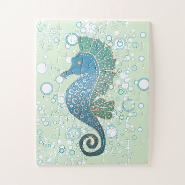 Puzzle Ilustraciones del Seahorse (Vertical)