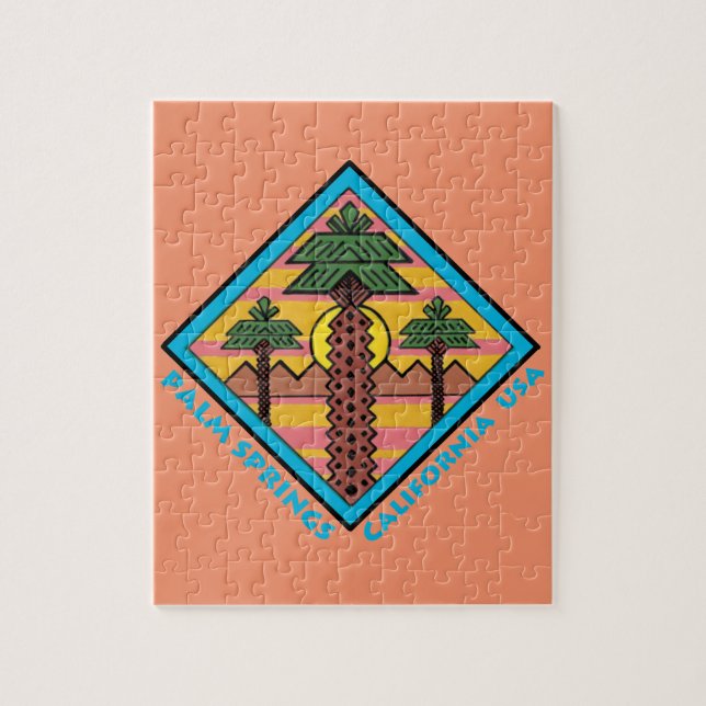 Puzzle Ilustraciones originales de California los (Vertical)