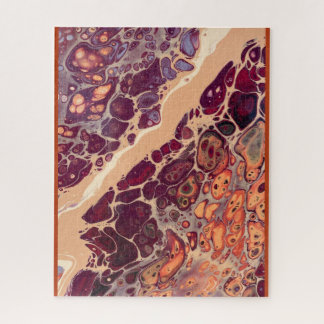 puzzle imagen celula tincion al microscopio