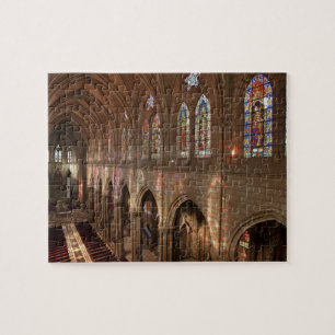 Puzzle Imagen de HDR del interior de Basílica, Quito, Ec