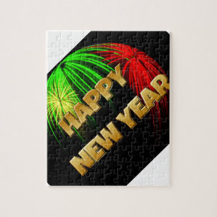 Puzzle Imagen de la Feliz Año Nuevo