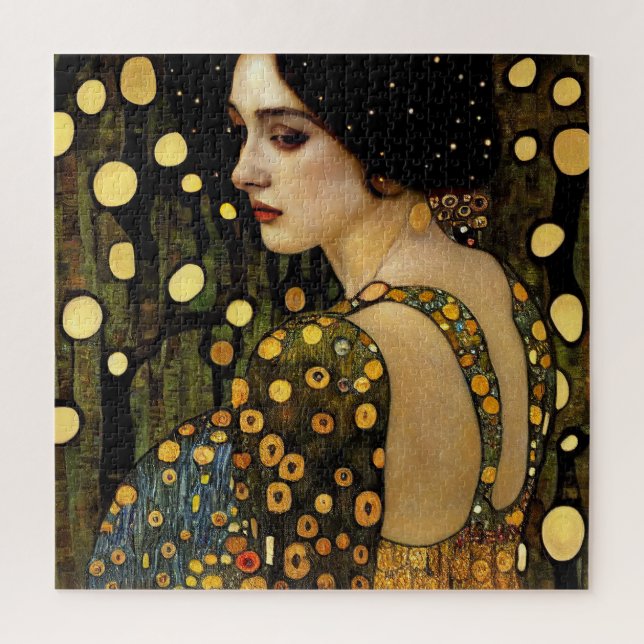 Puzzle Imagen de Lady in Gold (Vertical)