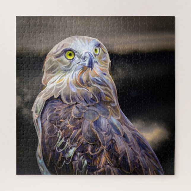 Puzzle Imagen de pintura al óleo digitalmente realzada de (Vertical)