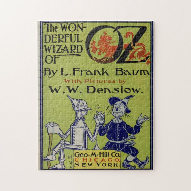 Puzzle Imagen de portada - El Maravilloso Asistente de Oz (Vertical)