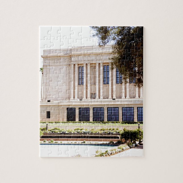 Puzzle imagen del templo mormón de mesa arizona lds (Vertical)