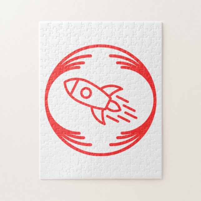 Puzzle Imagen divertida en medio de un diseño divertido (Vertical)