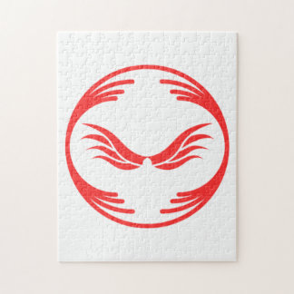 Puzzle Imagen divertida en medio de un diseño divertido