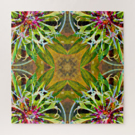 Puzzle Imagen floral de soltero