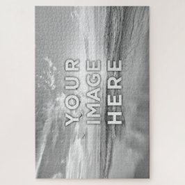 Puzzle Imagen Personalizado monocroma de más de 20" x 30"