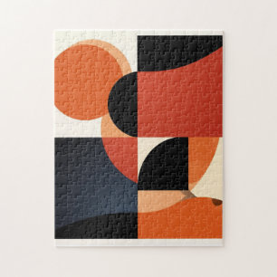 Puzzle Impacto Audaz: Arte Abstracto Moderno