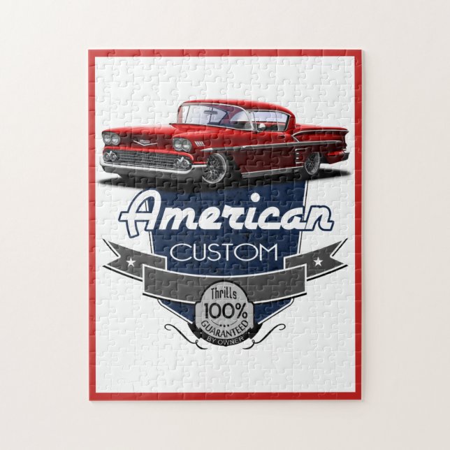 Puzzle Impala Personalizado estadounidense (Vertical)