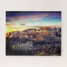 Puzzle imposible - Viejo atardecer de Atenas