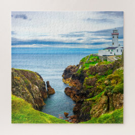 Puzzle Impresión artística del faro de Fanad Head en la c