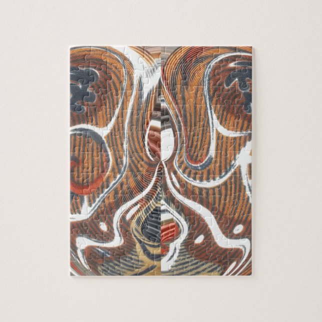Puzzle Impresión de arte abstracto africano (Vertical)