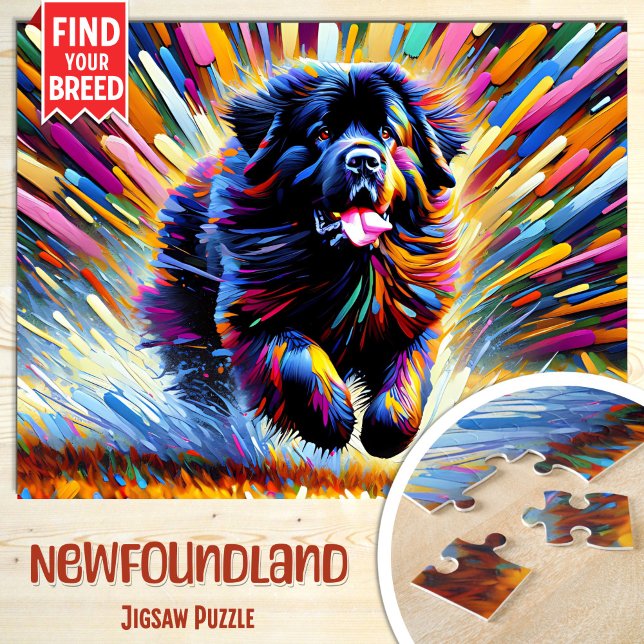 Puzzle Impresión de arte acrílico retrato de perro Terran (Subido por el creador)