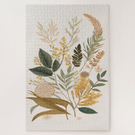 Puzzle Impresión de Arte Botánico    