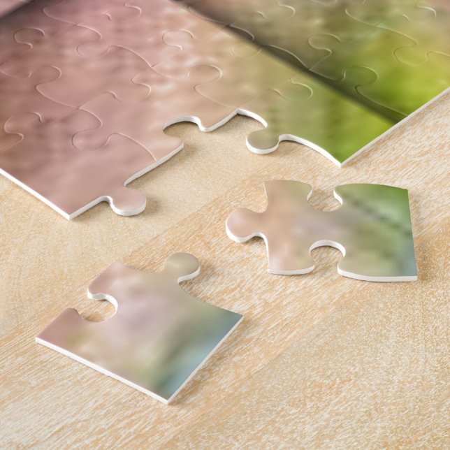 Puzzle Impresión de arte de inspiración africana - Diseño (Lado)