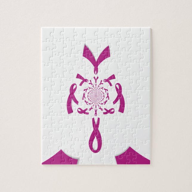 Puzzle Impresión de arte para la toma de conciencia sobre (Vertical)