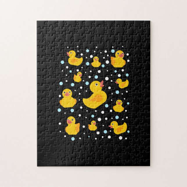 Puzzle Impresión de duelo de goma (Vertical)