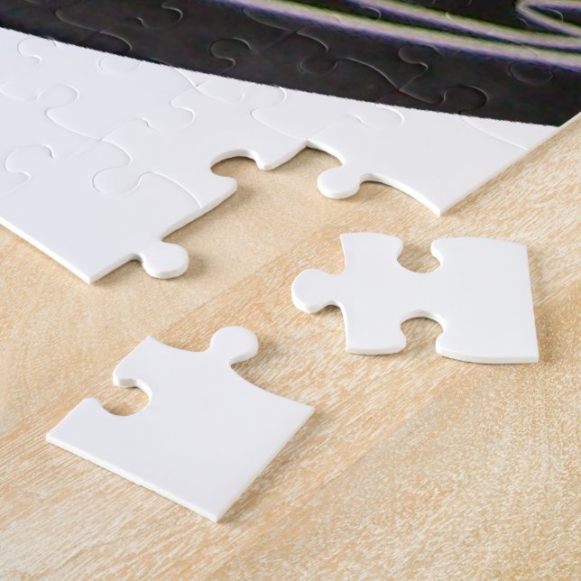 Puzzle Impresión de elefantes africanos (Lado)