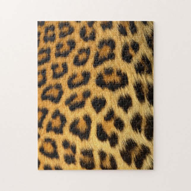 Puzzle Impresión de leopardo (Vertical)