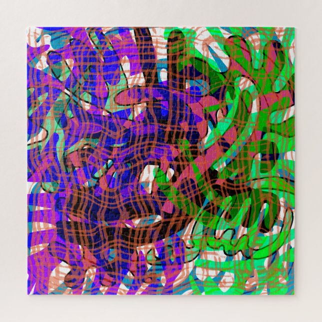 Puzzle Impresión de lienzo Clarik (Vertical)