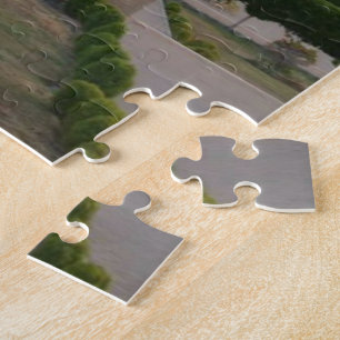 Puzzle Impresión de paisaje escénico del parque Benazir