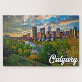 Puzzle Impresionante Calgary, Alberta, Canadá