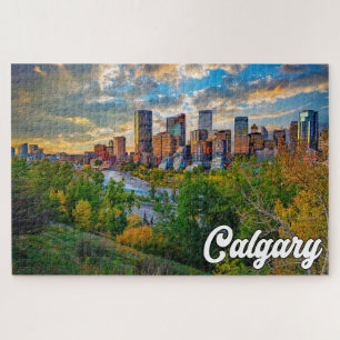 Puzzle Impresionante Calgary, Alberta, Canadá