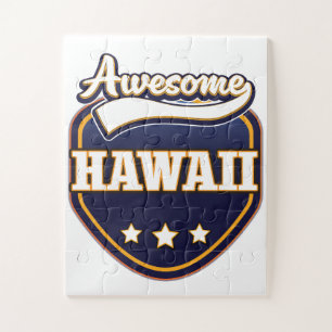 Puzzle Impresionante logo deportivo de Hawaii