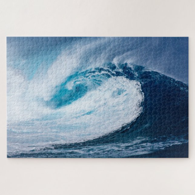 Puzzle Impresionante ola de surf (Horizontal)