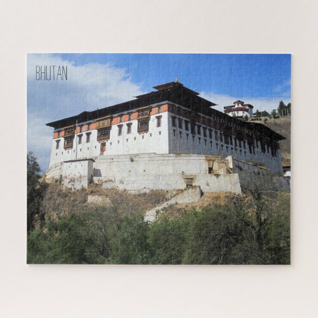 Puzzle impresionante paro dzong (Horizontal)