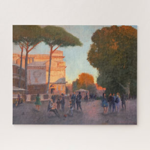 Puzzle Impresionante pintura en Roma
