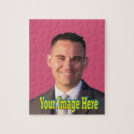 Puzzle Impresionante plantilla de selfie crea la propia