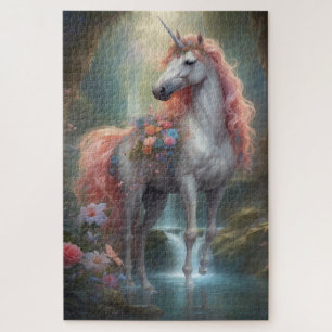 Puzzle Impresionante unicornio