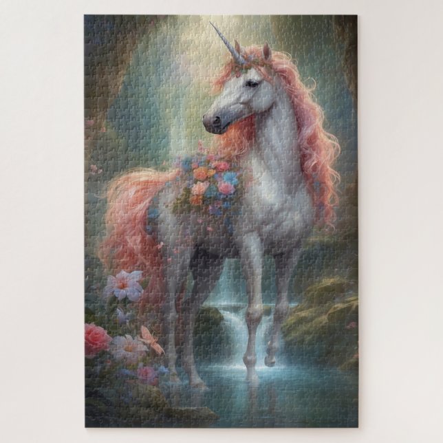 Puzzle Impresionante unicornio (Vertical)