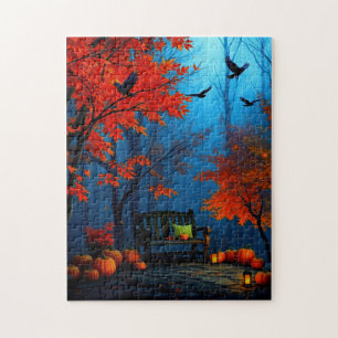 Puzzle Impresionantemente bella escena otoñal