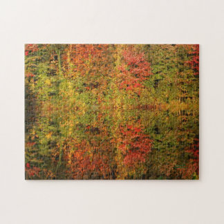Puzzle Impresionantes Reflexiones De Otoño En El Agua