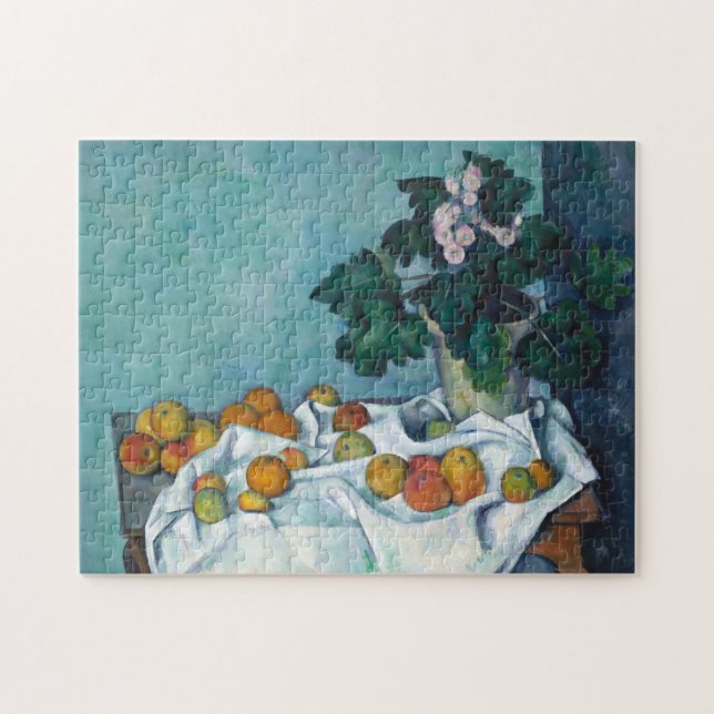 Puzzle Impresionismo de Cezanne Post sigue con flores de  (Horizontal)