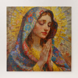 Puzzle Impresionismo de la oración de la Santa María