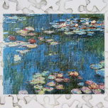 Puzzle Impresionismo vintage por Claude Monet<br><div class="desc">Waterlilies (1914) de Claude Monet es una pintura de arte fino e impresionista vintage. Una de las muchas variaciones de pinturas florales de nenúfares que Monet pintó junto al estanque en su jardín de flores en Giverny, Francia. Sobre el artista: Claude Monet (1840-1926) fue fundador del movimiento de pintura impresionista...</div>