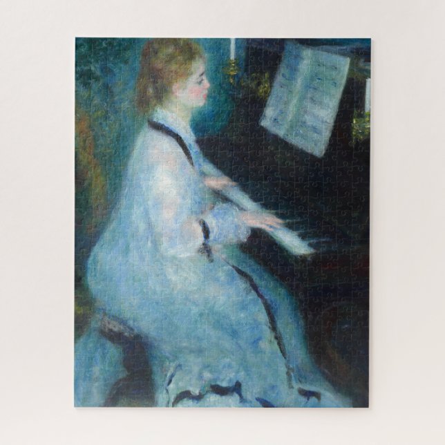 Puzzle Impresionista de la época del piano (Vertical)