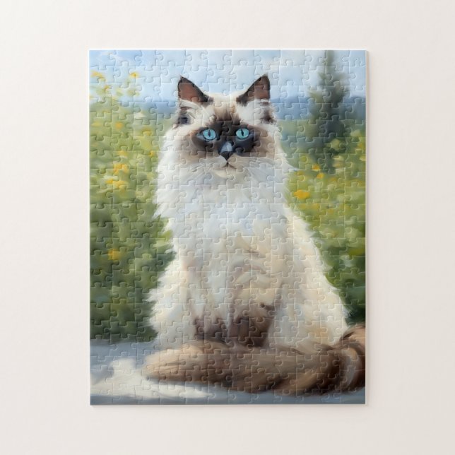 Puzzle Impresionista Serenity The Ragdoll (Vertical)