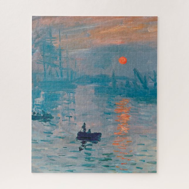 Puzzle Impression Sunrise Claude Monet (Vertical)
