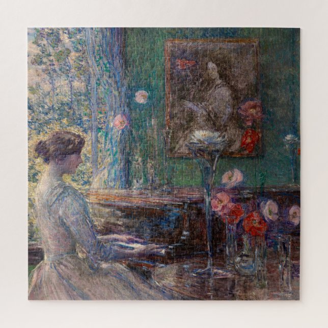 Puzzle Improvisación por Frederick Childe Hassam (Vertical)