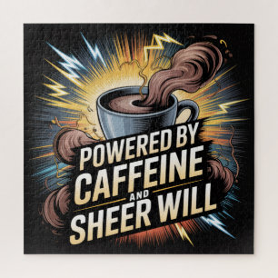 Puzzle Impulsado Por Cafeína Y Pura Voluntad